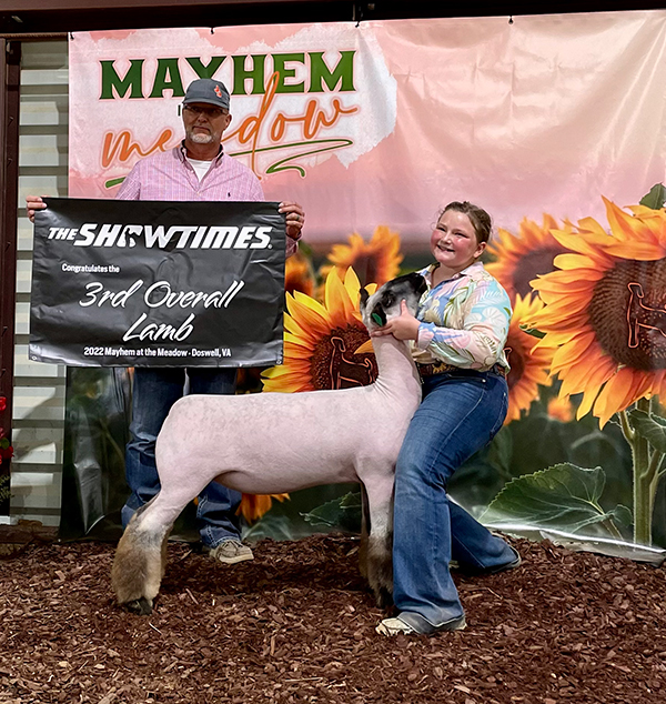 3rd Overall Mayhem in the Meadow VirginIa